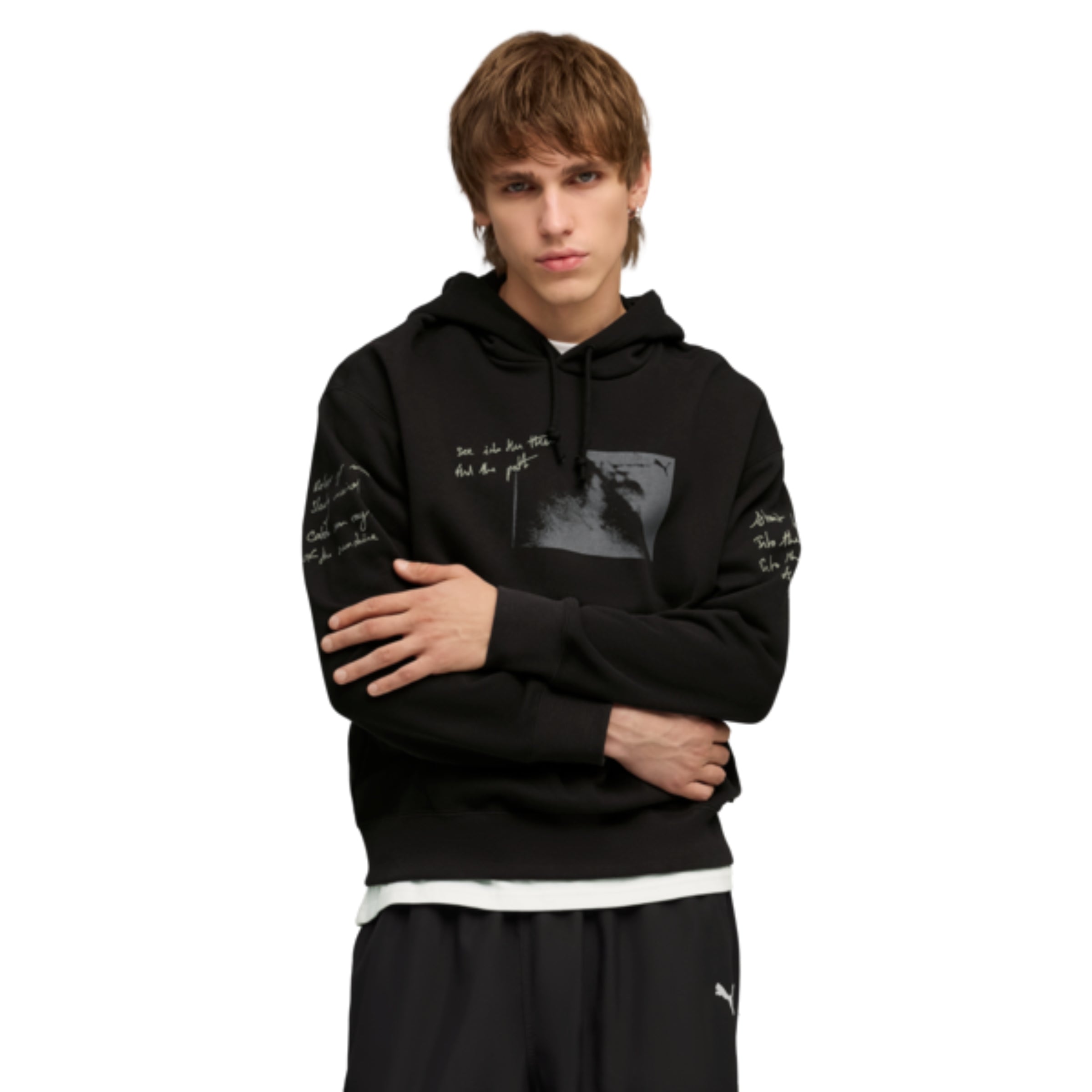 Puma Sweater Forest Hoodie Black